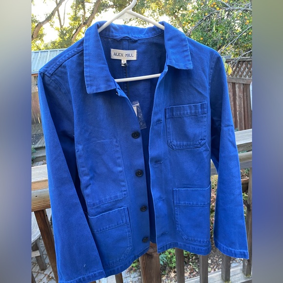 Alex Mill Recycled Denim Work Jacket NWT - Picture 3 of 4